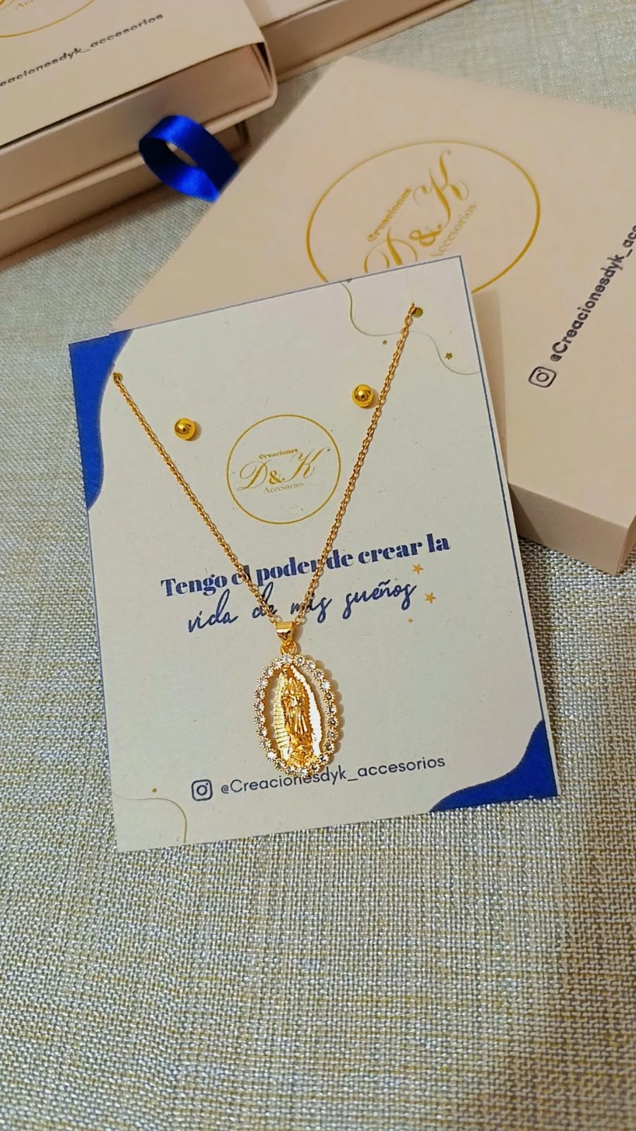 Collar de Virgen de Guadalupe