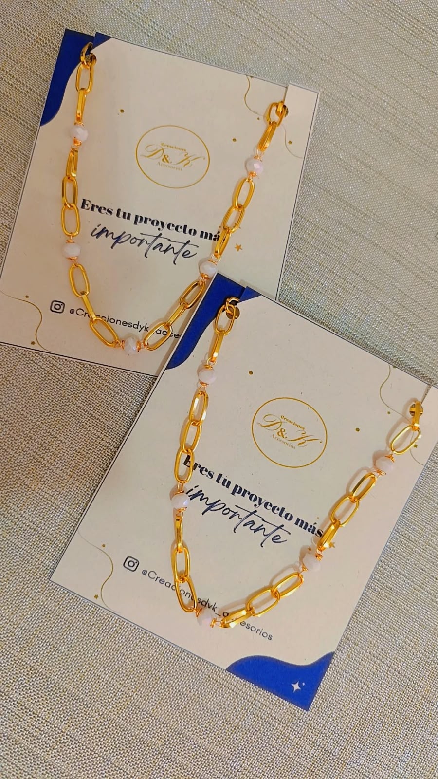 Choker de Cadena y Murano