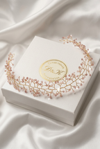Tiara goldfill con logo D&K